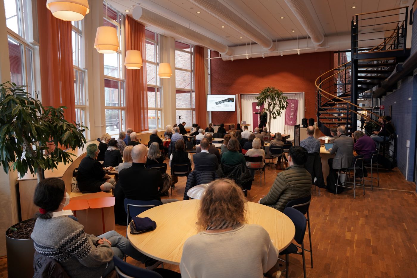 Lecture at the University Library.