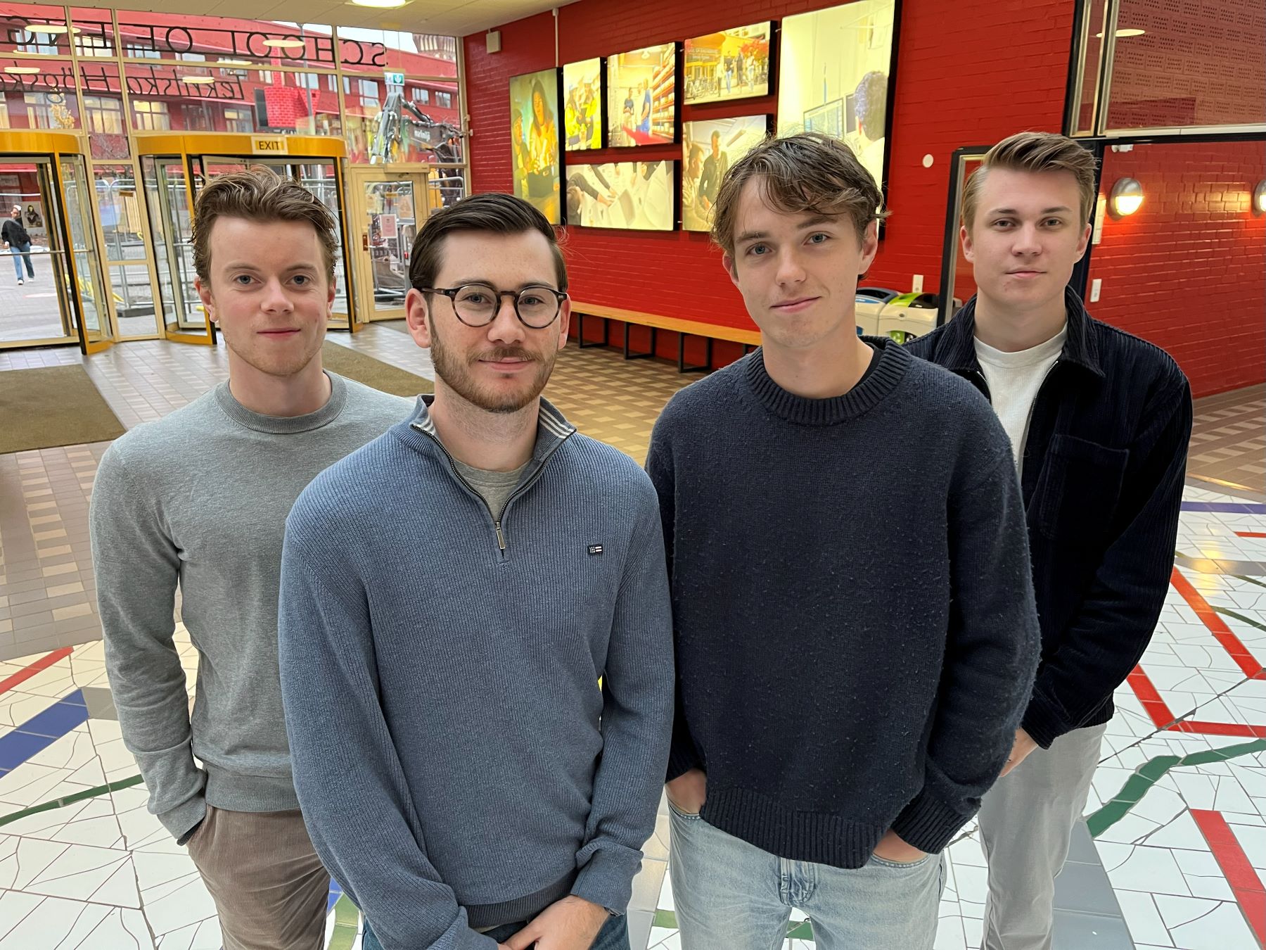 Studenter på Tekniska Högskolan.