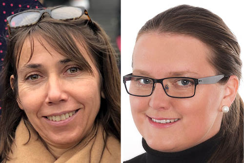 Angelika Kullberg och Rimma Nyman.